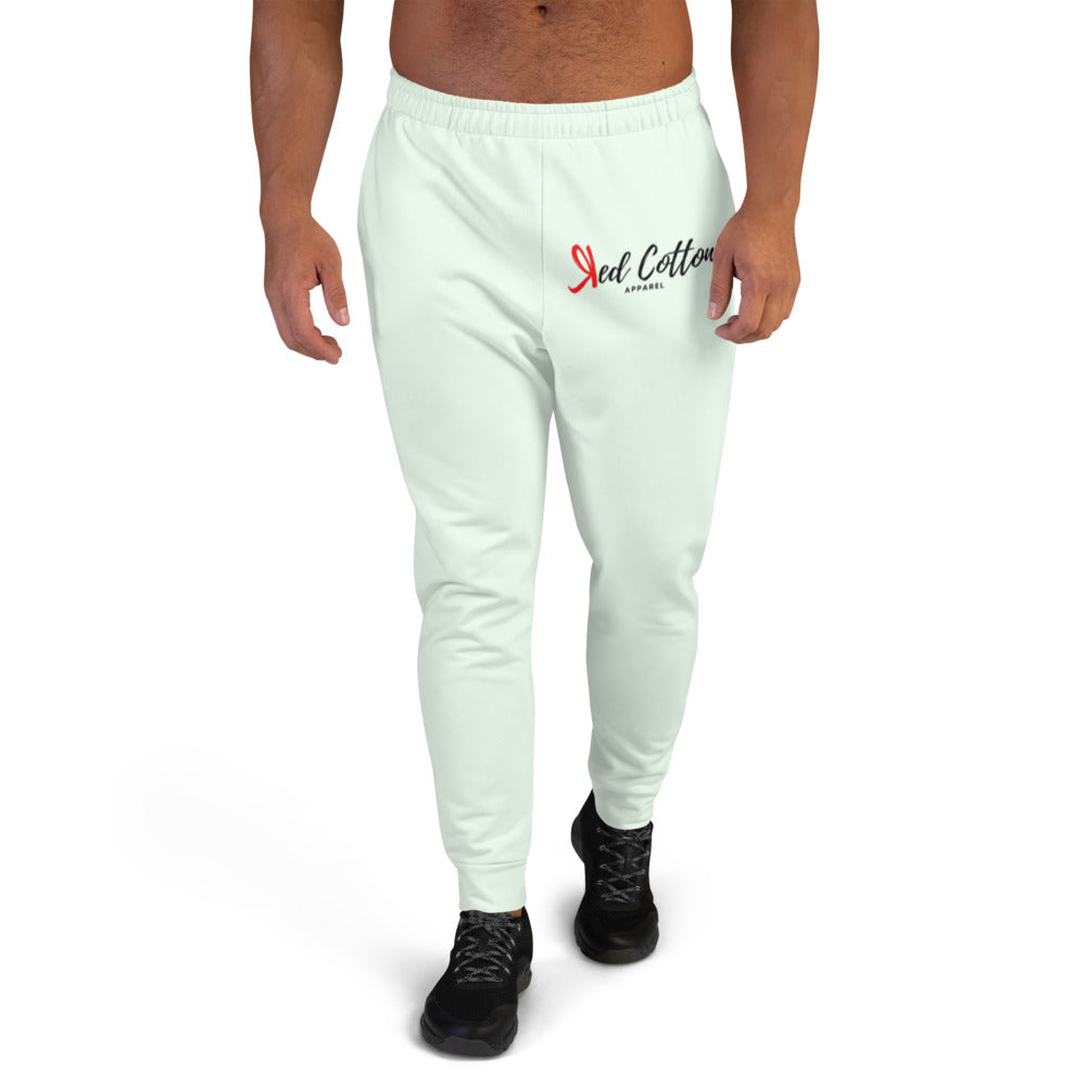 Red Cotton Apparel Men Joggers