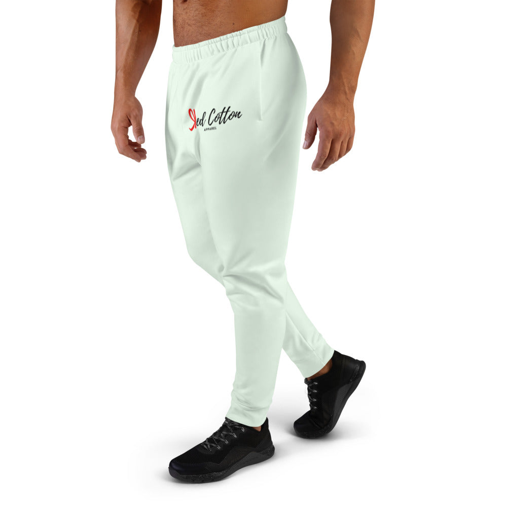 Red Cotton Apparel Men Joggers