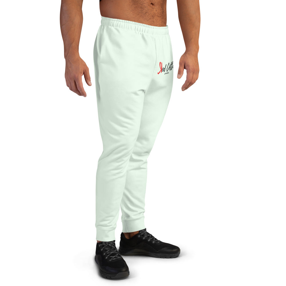 Red Cotton Apparel Men Joggers