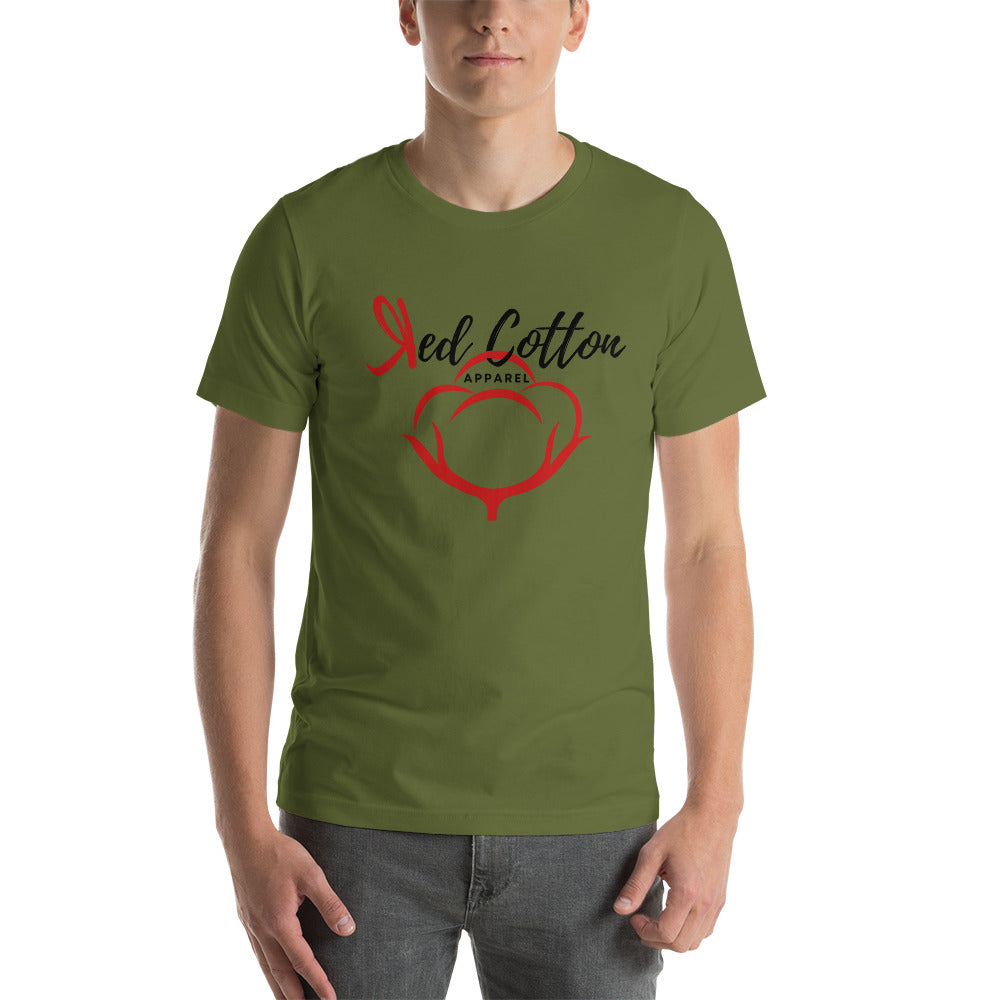 Red Cotton Apparel Men t-shirt