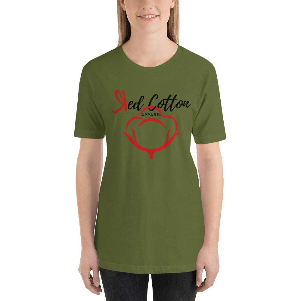 Red Cotton Apparel Women t-shirt