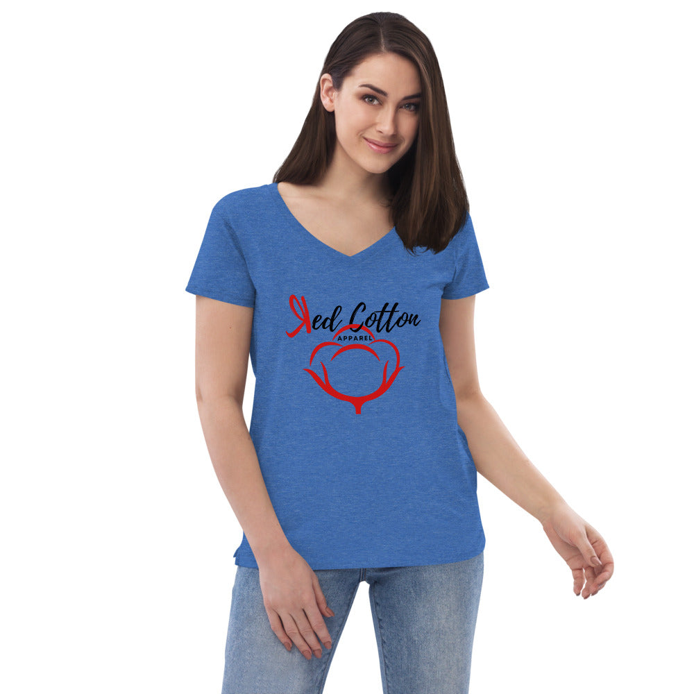 Red Cotton Apparel Women T-Shirt