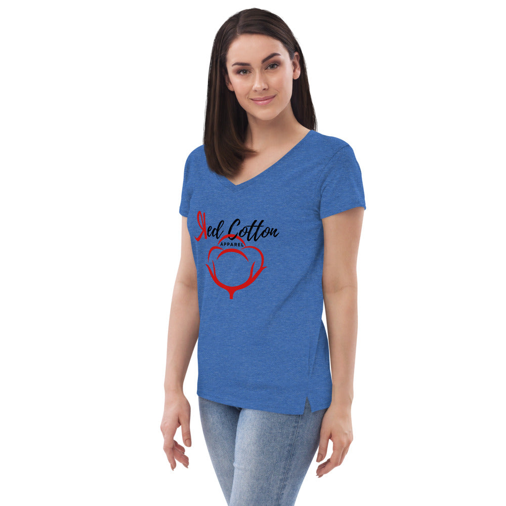 Red Cotton Apparel Women T-Shirt