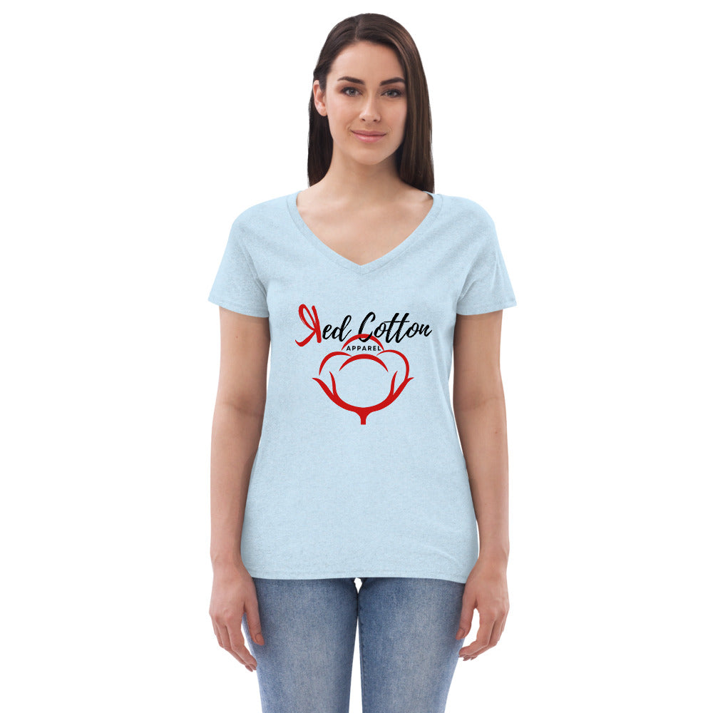 Red Cotton Apparel Women T-Shirt